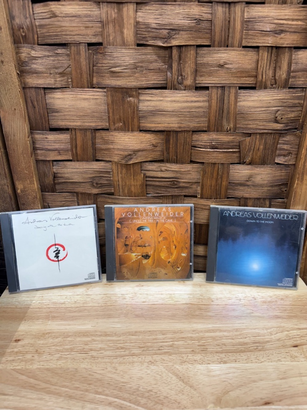 Andreas Vollenweider CD Lot - White, Gold, Red, Blue Covers
